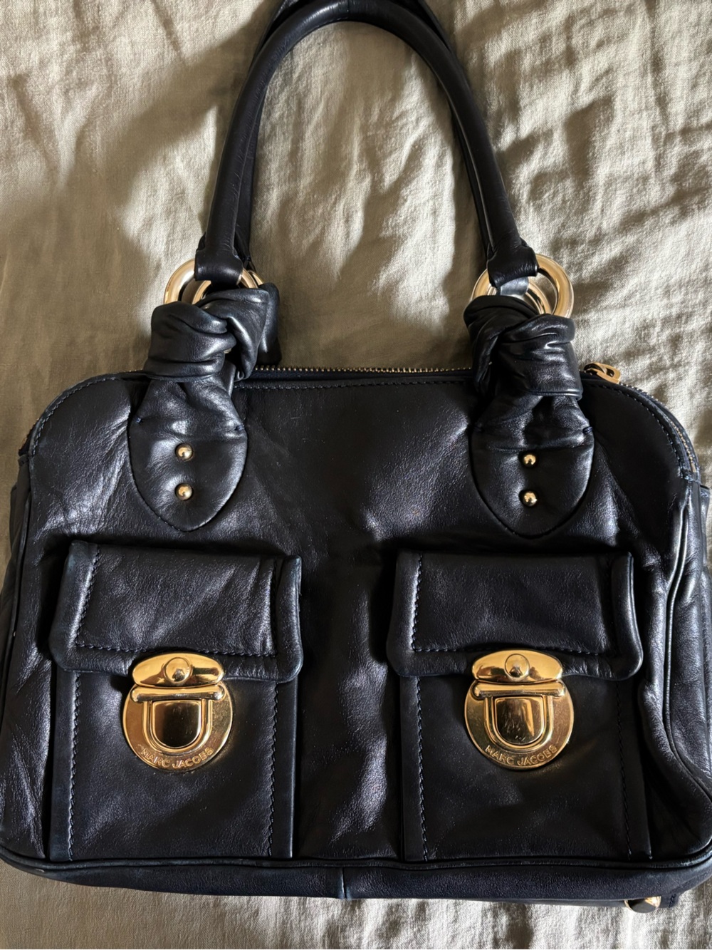 Vintage Marc Jacob’s Blake handbag in Navy